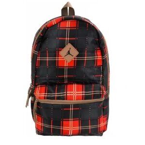 Jordan Jumpman Red and Black Quilted Backpack 19L